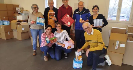 Die fleissigen Helfer von 2 x Weihnachten